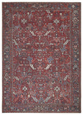 Load image into Gallery viewer, Parisa Red Persian Area Rug quality
