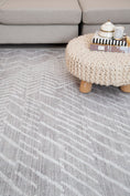 Load image into Gallery viewer, Remi Light Taupe Area Rug in living room
