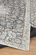 Load image into Gallery viewer, Regency Antique Ash Area Rug folded
