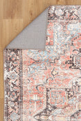 Load image into Gallery viewer, Marcel Machine Washable Rug one side fold
