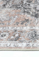 Distressed Vintage Cezanne Blush Runner zoomed view