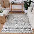 Load image into Gallery viewer, Alma Scandi Silver Rug washable
