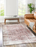Load image into Gallery viewer, Distressed Vintage Levent Area Rug in living room
