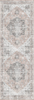 Load image into Gallery viewer, Distressed Vintage Cezanne Blush Area Rug
