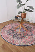 Load image into Gallery viewer, Distressed Vintage Kendra Round Rug
