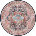 Load image into Gallery viewer, Distressed Vintage Kendra Round Rug main
